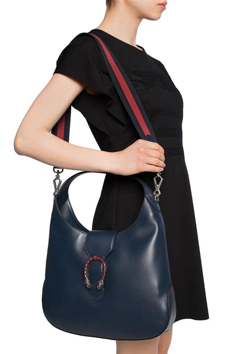 gucci hobo bag red|Gucci hobo bag navy blue.